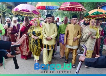 Diterima Secara Adat, Bupati dan Wabup Pohuwato Jalankan Tugas di Kecamatan Lemito