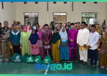 Pemkab Pohuwato dan Baznas Salurkan 110 Paket Ramadan untuk Duafa dan Pekerja Harian