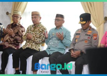 Bupati Saipul Hadiri Penyambutan Kapolda Gorontalo dengan Tradisi Mopotilolo