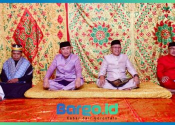 Safari Ramadhan di Buntulia, Bupati Saipul dan Wabup Iwan Jalani Prosesi Adat Mopotilolo