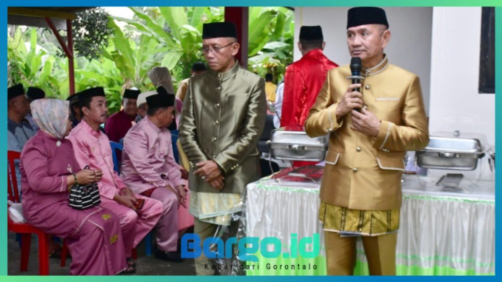 Tutup Prosesi Adat di Paguat, Bupati Saipul Siap Jalankan Program dan Tingkatkan Pelayanan
