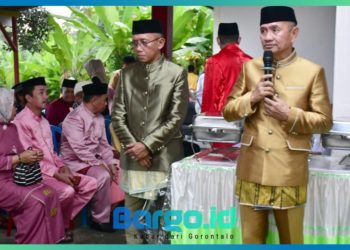 Tutup Prosesi Adat di Paguat, Bupati Saipul Siap Jalankan Program dan Tingkatkan Pelayanan