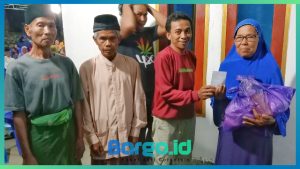 Aksi Sosial Penambang Taluditi, Warga di Tiga Desa Terima Manfaat Bantuan Sembako