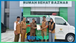 Baznas Pohuwato Terima Ambulans dari Baznas Pusat, Wabup Iwan: Ini Sangat Membantu Warga