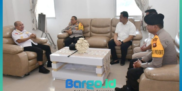 Kapolres AKBP Busroni Temui Bupati Saipul, Bahas Stabilitas Keamanan