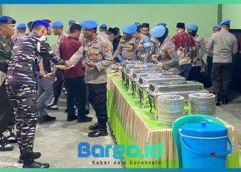 Perkuat Sinergi TNI-Polri, Subdenpom XIII/1-3 Gorontalo dan Bidpropam Polda Gorontalo Buka Puasa Bersama