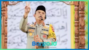 AKBP Busroni Jadi Khatib di Masjid Agung Pohuwato, Ajak Jama’ah Tingkatkan Ibadah