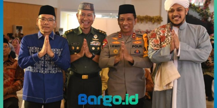 Danrem 133/NW Hadiri Halalbihalal Forkopimda Gorontalo, Ajak Jaga Stabilitas dan Persatuan