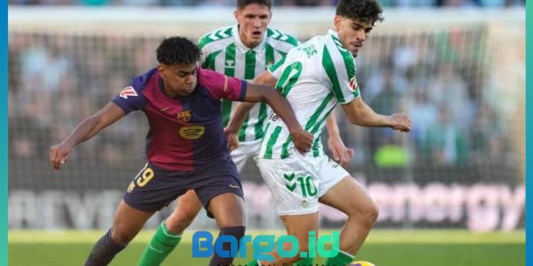 Barcelona Ditahan Imbang Real Betis, Gagal Menjauh dari Madrid
