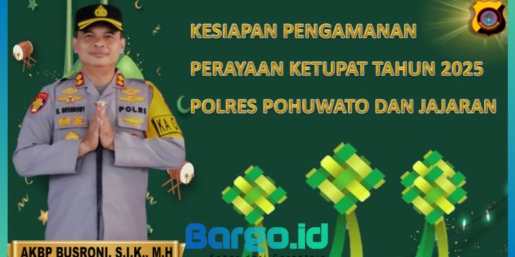 Antisipasi Gangguan Keamanan Perayaan Ketupat, Polres Pohuwato Gelar Operasi Ketupat Otanaha 2025