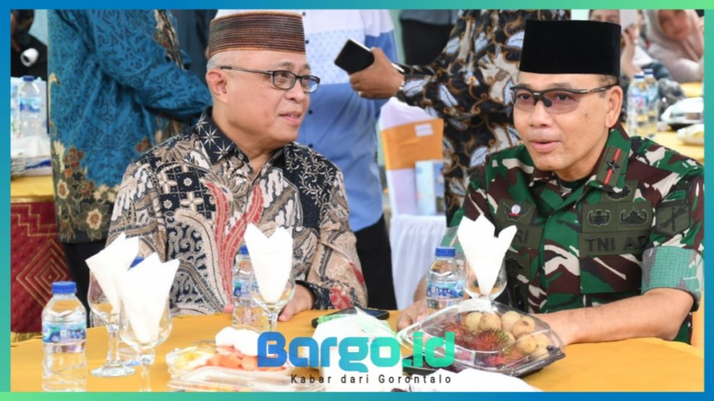Danrem 133/NW Bersama Gubernur Gorontalo Tekankan Sinergi Lewat Halalbihalal dan Lebaran Ketupat