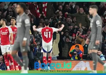 Tampil Perkasa, Arsenal Hajar Real Madrid 3-0 di Liga Champions