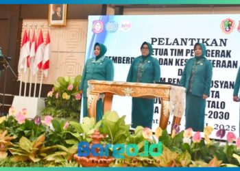 Resmi Dilantik, Selvi Mbuinga Siap Emban Amanah Ketua TP PKK dan Pembina Posyandu Pohuwato