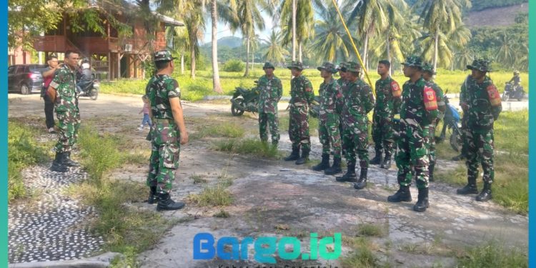 Sambut Peluncuran Program Sekolah Cerdas 2025, Kodim 1316/Boalemo Gelar Karya Bakti Massal di Pantai Bolihutuo