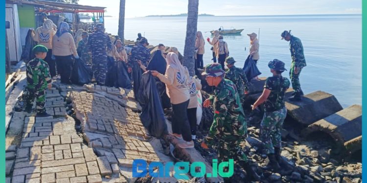 Usai Lebaran Ketupat, Kodim 1313/Pohuwato Tancap Gas Gelar Jum’at Bersih