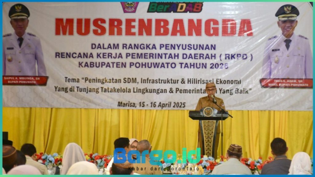 Musrenbangda 2026 Resmi Dimulai, Bupati Saipul Tegaskan Komitmen Pemerintahan SIAP