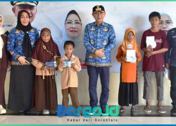 Program ATENSI YAPI Menyasar 277 Anak di Pohuwato, Bupati Saipul: Ini Tabungan Masa Depan Mereka