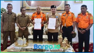 Pemkab Pohuwato dan Basarnas Gorontalo Tingkatkan Sinergi Lewat Penyerahan Aset