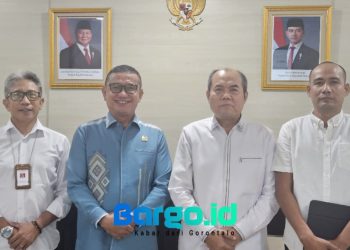 Banjir Landa Sejumlah Wilayah di Gorontalo, Senator Syarif Mbuinga Temui Kemensos