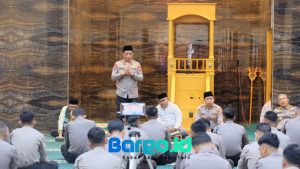 Hadiri Binrohtal, Kapolda Gorontalo Ajak Anggota Polri Tingkatkan Keimanan dan Integritas