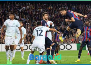 Duel Sengit di Semifinal Liga Champions, Barcelona dan Inter Milan Berbagi Skor 3-3