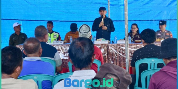 Dukung Program Ketahanan Pangan, Bupati Saipul Bentuk Gabungan P3A di Tiga Desa