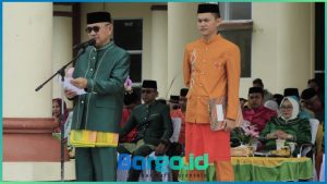 Upacara Hardiknas 2025, Bupati Saipul Ajak Wujudkan Pendidikan Tanpa Diskriminasi