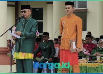 Upacara Hardiknas 2025, Bupati Saipul Ajak Wujudkan Pendidikan Tanpa Diskriminasi