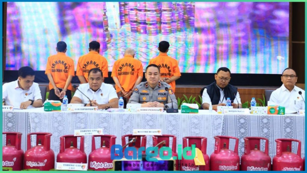 Bareskrim Polri Bongkar Praktik Penyelewengan Gas Subsidi di Semarang dan Karawang, Kerugian Capai Miliaran Rupiah
