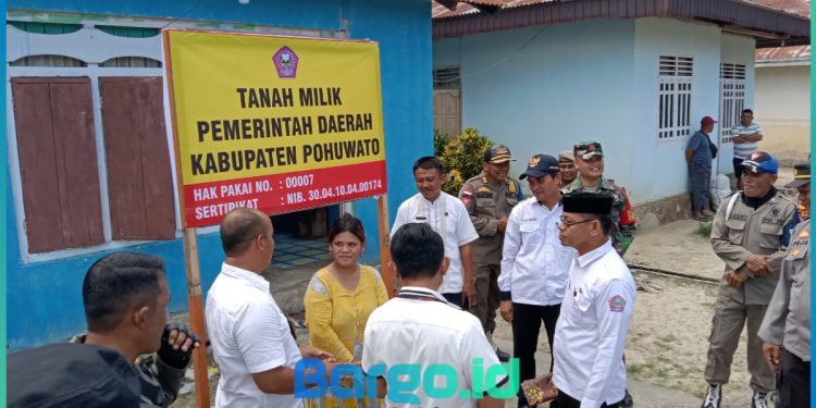 Sengketa Aset Daerah, Pemkab Pohuwato Lakukan Penertiban di Desa Duhiada’a