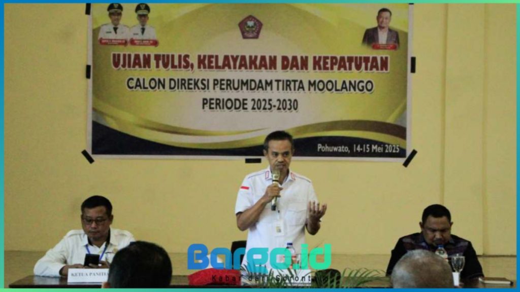 Seleksi Direksi Perumdam Tirta Moolango Dimulai, Sekda Pohuwato Tekankan Transparansi dan Profesionalisme