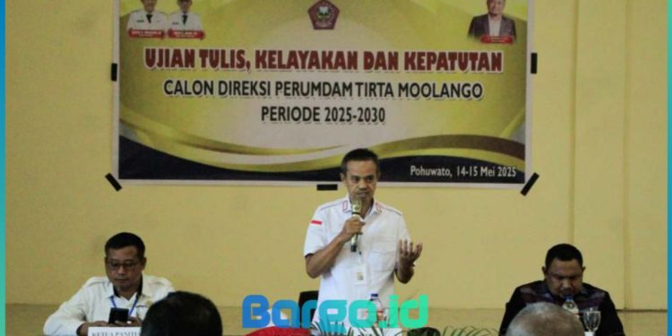 Seleksi Direksi Perumdam Tirta Moolango Dimulai, Sekda Pohuwato Tekankan Transparansi dan Profesionalisme