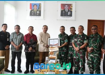 Korem 133/NW Terima Penghargaan dari KPU Gorontalo atas Dukungan dalam Sukseskan Pilkada 2024