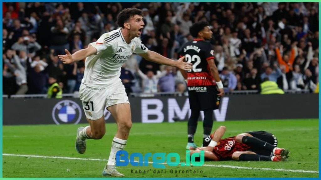 Real Madrid Tundukkan Mallorca 2-1 Lewat Gol Menit Akhir, Tunda Pesta Juara Barcelona