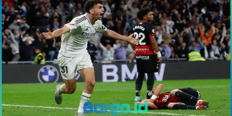 Real Madrid Tundukkan Mallorca 2-1 Lewat Gol Menit Akhir, Tunda Pesta Juara Barcelona