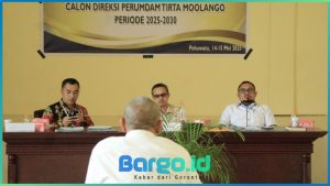 Empat Kandidat Direksi Perumdam Tirta Moolango Ikuti Fit and Proper Test, Sekda Pohuwato Turut Jadi Penguji