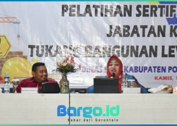 Buka Pelatihan Sertifikasi Tukang Bangunan, Pemkab Pohuwato Dorong Pekerja Konstruksi Miliki Kompetensi Bersertifikat