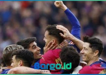 Barcelona Kunci Gelar La Liga ke-28 Usai Tumbangkan Espanyol 2-0
