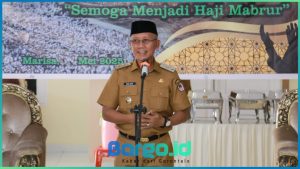 Pelepasan Calon Jemaah Haji Pohuwato 2025, Wabup Iwan: Jaga Kesehatan dan Kekompakan di Tanah Suci