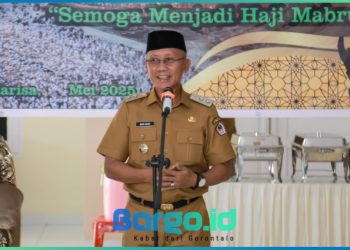 Pelepasan Calon Jemaah Haji Pohuwato 2025, Wabup Iwan: Jaga Kesehatan dan Kekompakan di Tanah Suci