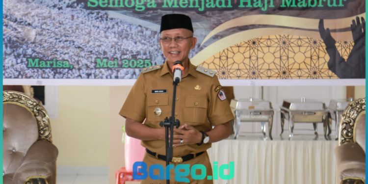 Pelepasan Calon Jemaah Haji Pohuwato 2025, Wabup Iwan: Jaga Kesehatan dan Kekompakan di Tanah Suci