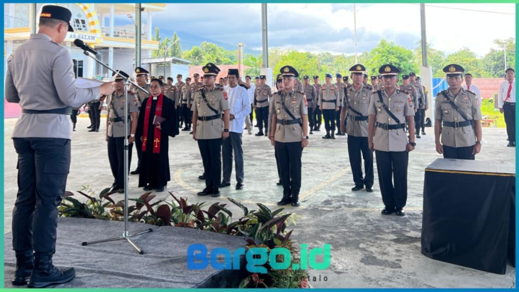 Polres Bitung Gelar Sertijab, Lima Posisi Strategis Resmi Berganti Nahkoda