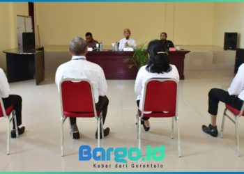 Kaharudin Resmi Pimpin Perumdam Tirta Moolango, Bupati Saipul Dorong Inovasi Pelayanan