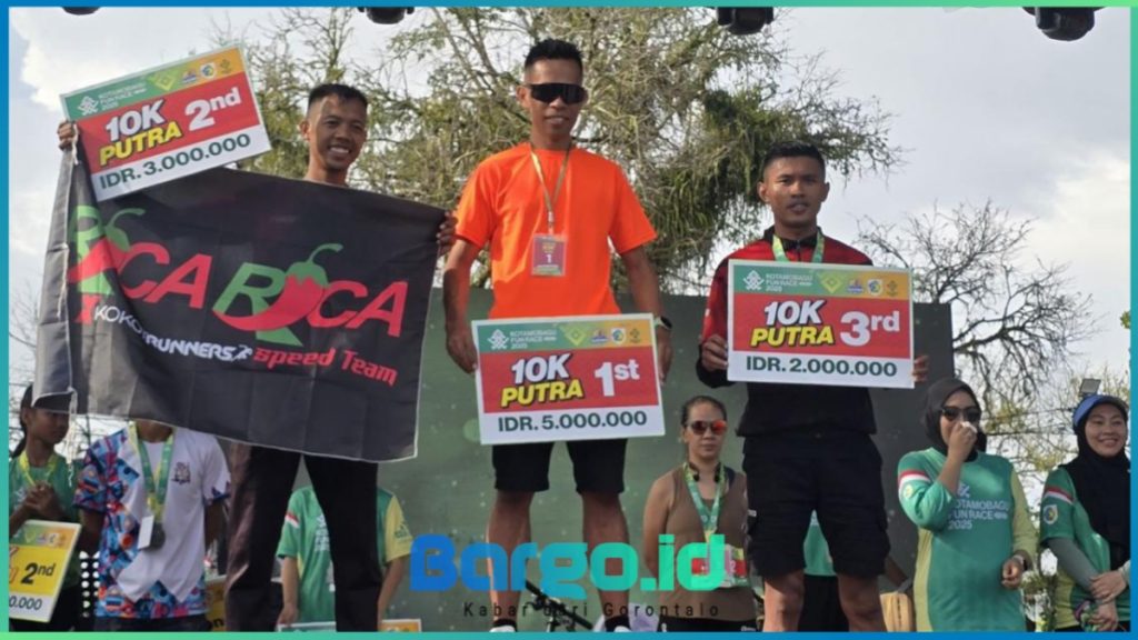 Prajurit Yonif 713/Satya Tama Ukir Prestasi di Fun Race Kotamobagu 2025