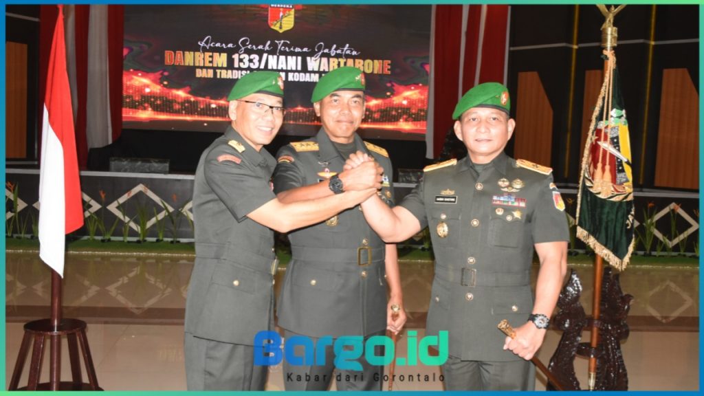 Korem 133/NW Punya Komandan Baru, Ini Pesan Pangdam XIII/Merdeka