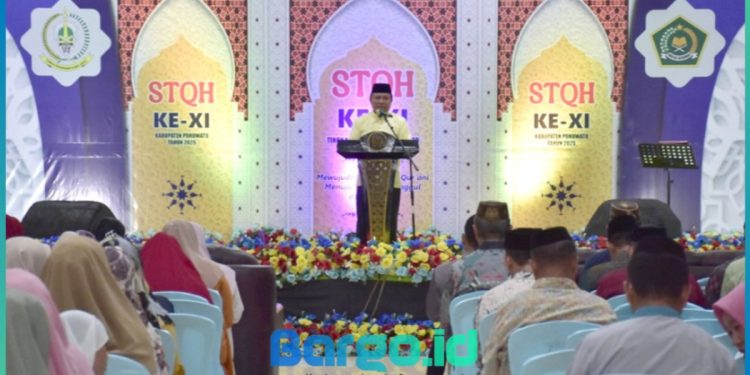 STQH XI Tingkat Kabupaten Pohuwato Resmi Dibuka, Ketua DPRD Beni Nento: Momentum Membumikan Al-Qur’an