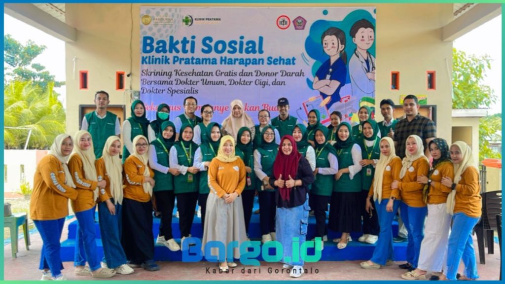 Baksos Rutin Klinik Harapan Sehat Kembali Sasar Desa Motolohu, Warga Rasakan Manfaatnya