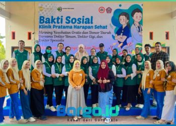 Baksos Rutin Klinik Harapan Sehat Kembali Sasar Desa Motolohu, Warga Rasakan Manfaatnya