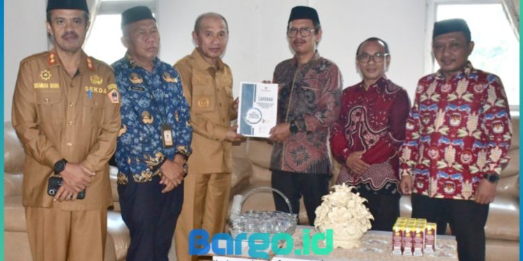 Bupati Saipul Terima Kunjungan KPU Pohuwato, Bahas Pertanggungjawaban Anggaran dan Dukungan Infrastruktur