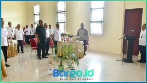 Pemkab Pohuwato Putar Lagu Indonesia Raya Setiap Pukul 10.00 Wita, Seluruh Aktivitas Kantor Bupati Dihentikan Sementara
